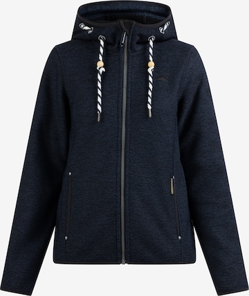 Schmuddelwedda Fleece jacket in Blue: front