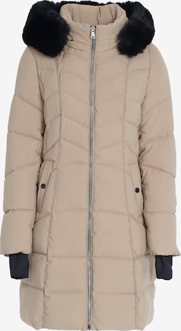 Manteau d’hiver Influencer en beige : devant