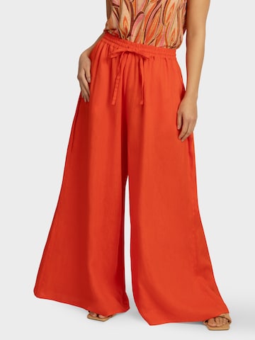 APART Wide leg Pants in Orange: front