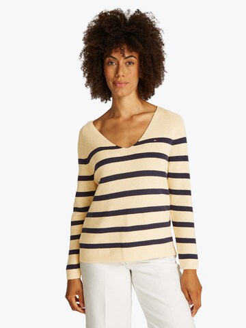 TOMMY HILFIGER Pullover i hvid: forside