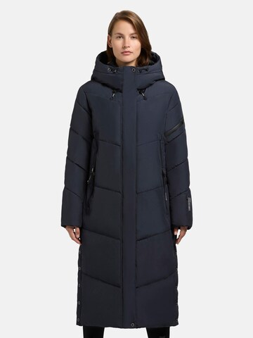 khujo Winter coat in Blue: front