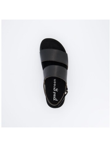 Paul Green Sandale in Schwarz