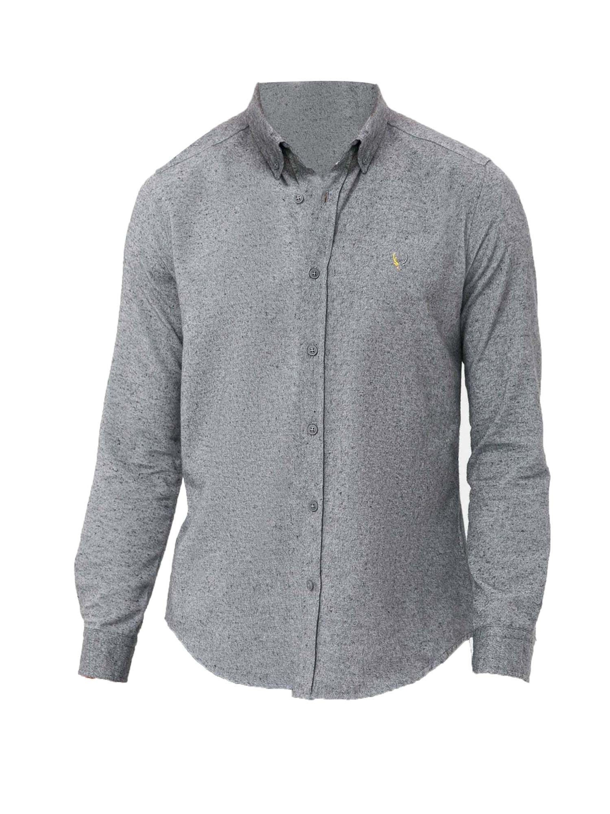 By Diess Collection Regular fit Πουκάμισο σε γκρι: μπροστά