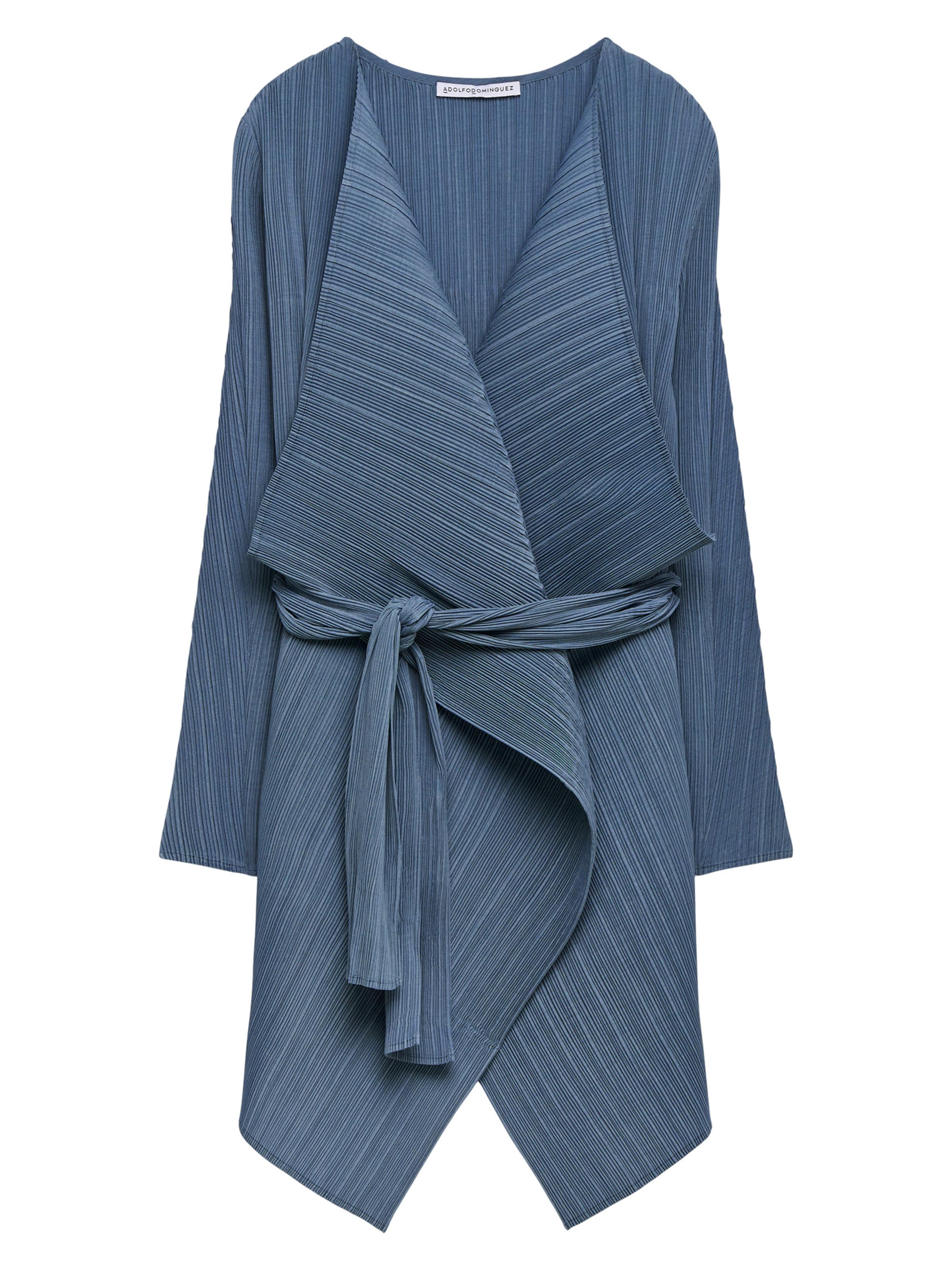 Kimono Adolfo Dominguez en bleu : devant