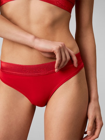 Calvin Klein Underwear String in Rot