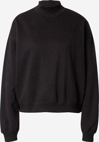 Sweat-shirt WEEKDAY en noir : devant