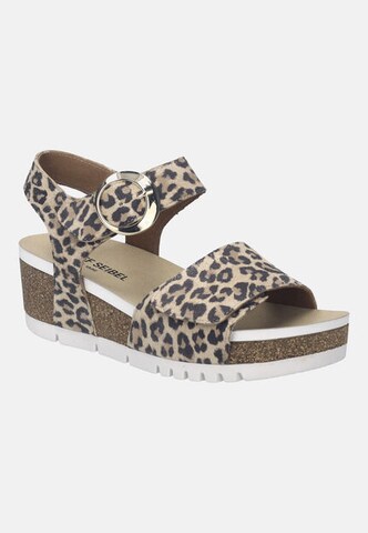 JOSEF SEIBEL Sandal 'QUINN 16' in Beige