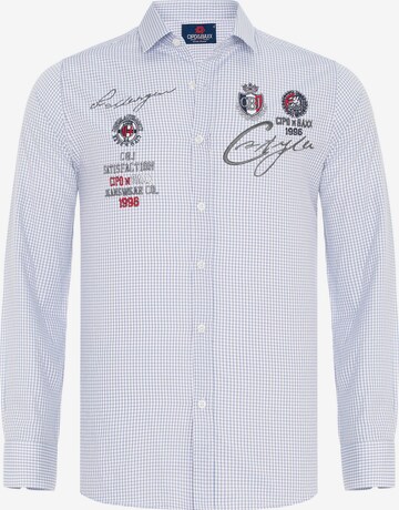 CIPO & BAXX Regular fit Button Up Shirt in Blue: front
