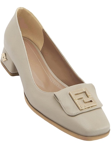 Limoya Slingpumps 'Emmy' in Beige: voorkant