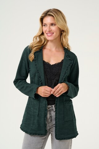 Cream Blazer 'Mellie' i grøn: forside