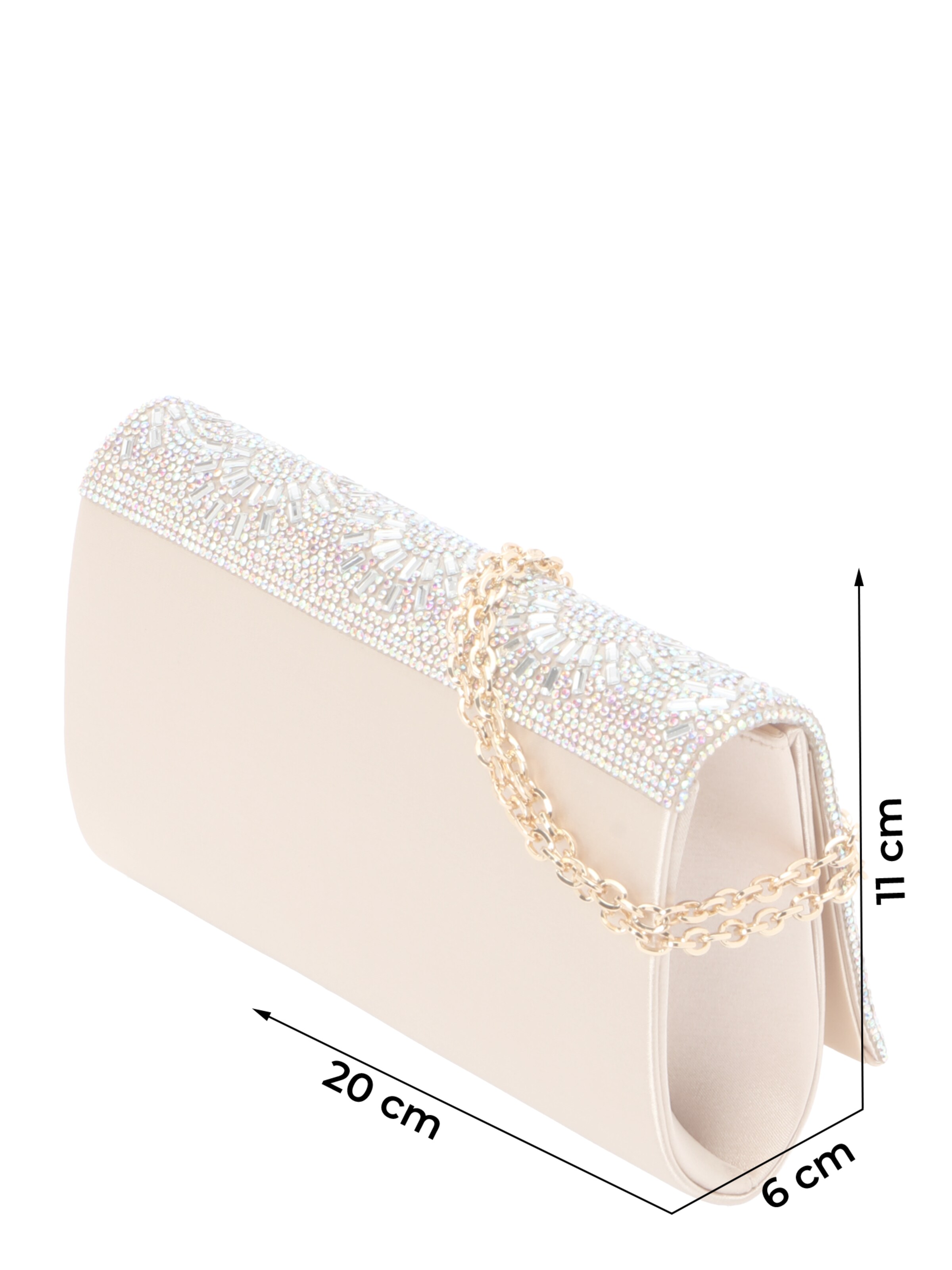 Clutch de la mascara pe auriu