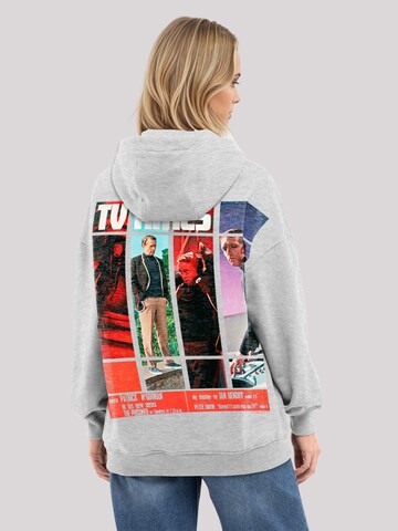 Sweat-shirt 'TV Times Patrick McGoohan The Prisoner 1967 Cover' F4NT4STIC en gris