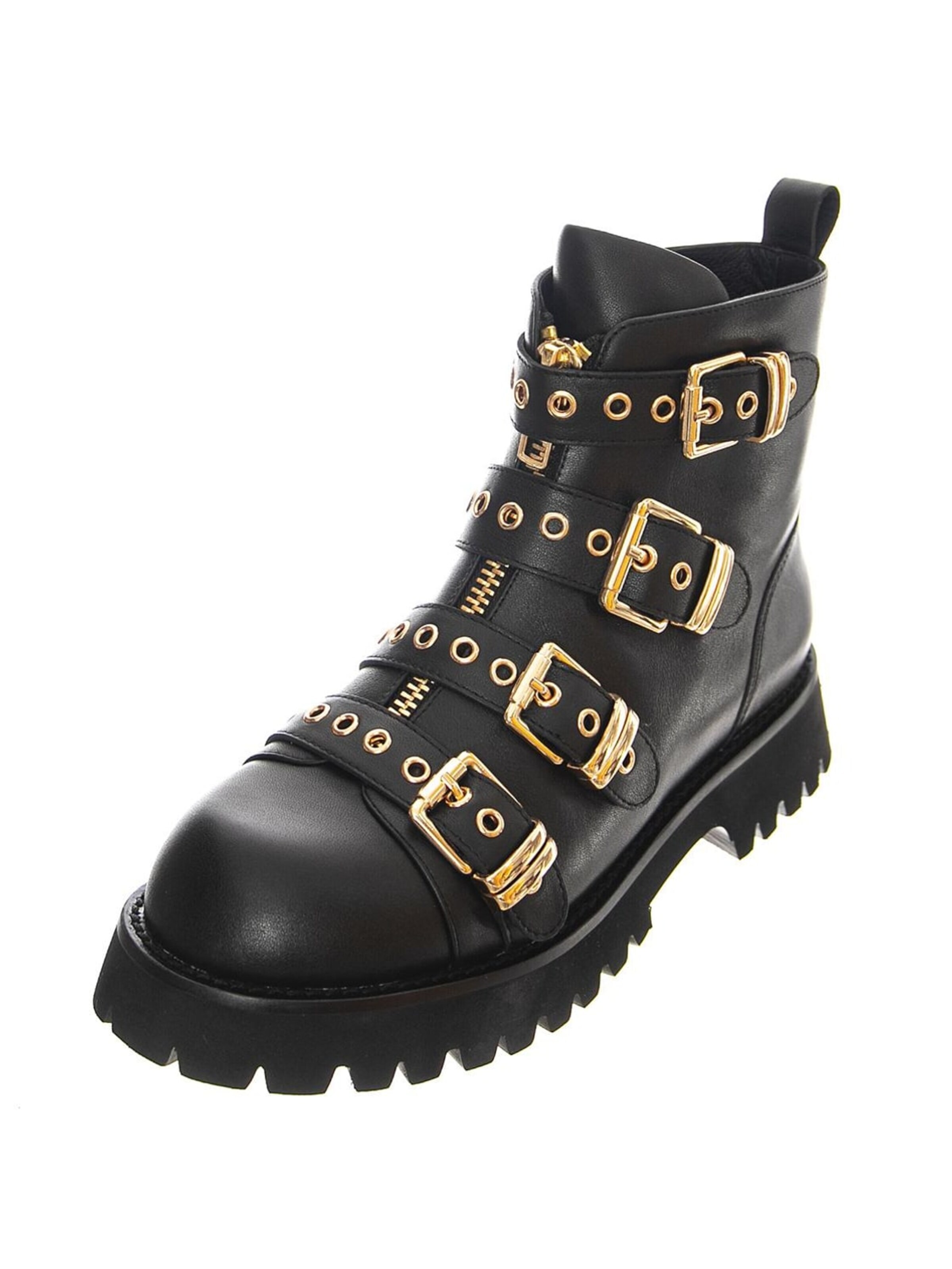Bottes 'Recess' Jeffrey Campbell en noir : devant