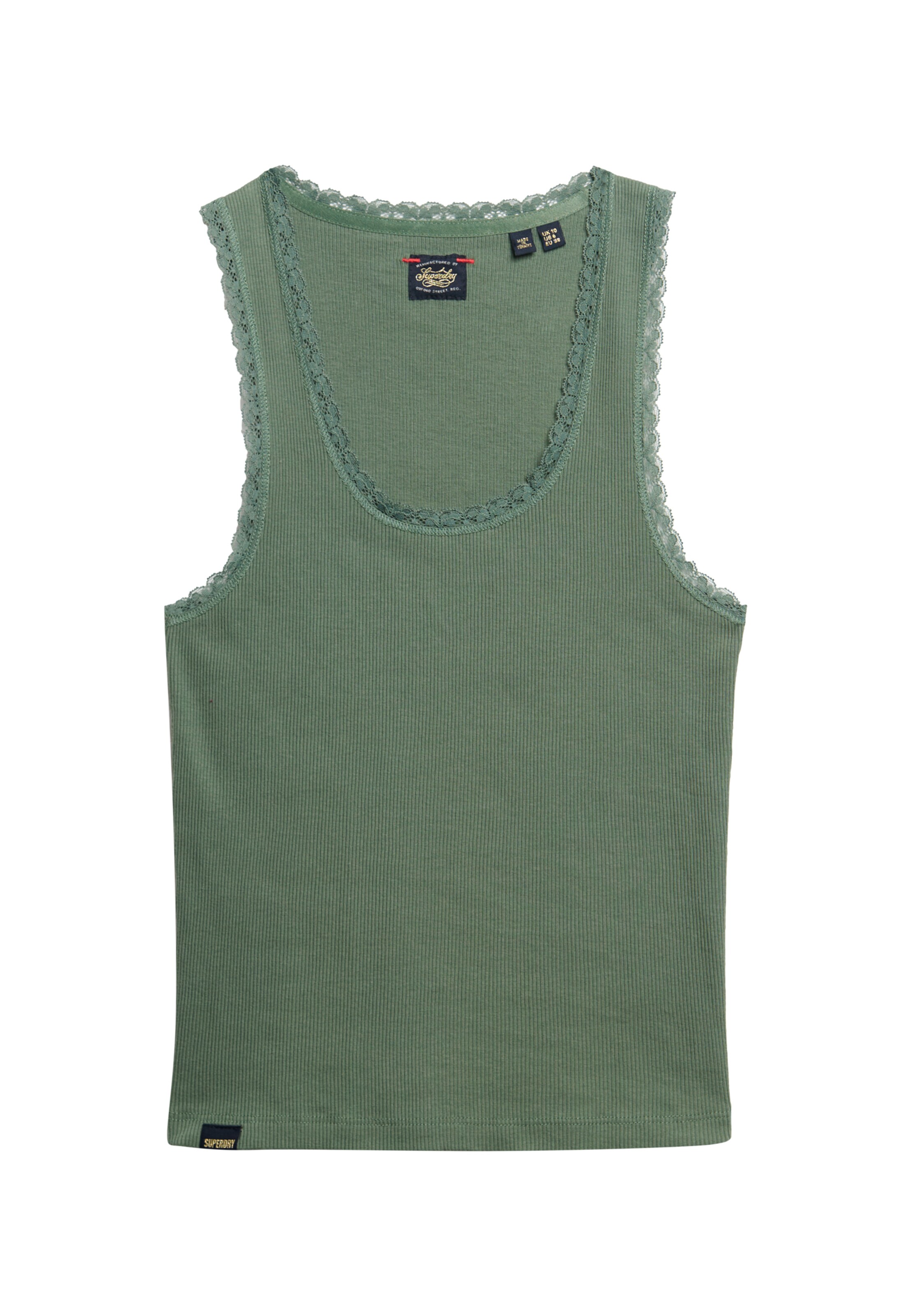 Superdry Top in Groen: voorkant