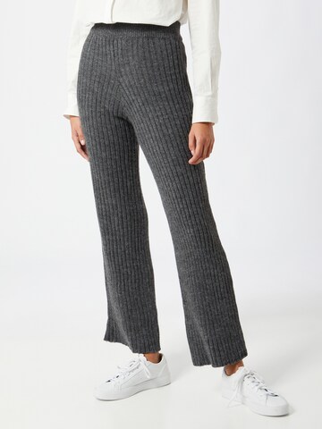 Bootcut Pantalon Dorothy Perkins en gris : devant