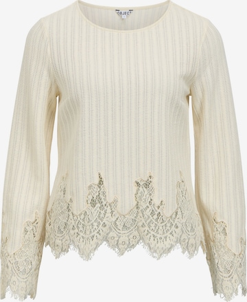 Maglietta 'OBJLAICA' di OBJECT in beige: frontale