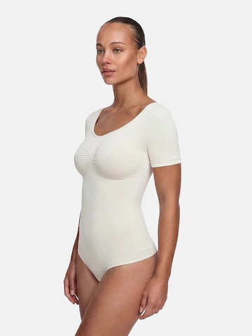 cfab Shaping bodysuit 'T-Shirt Bodysuit Sculpting Shapewear mit Slip' in Beige