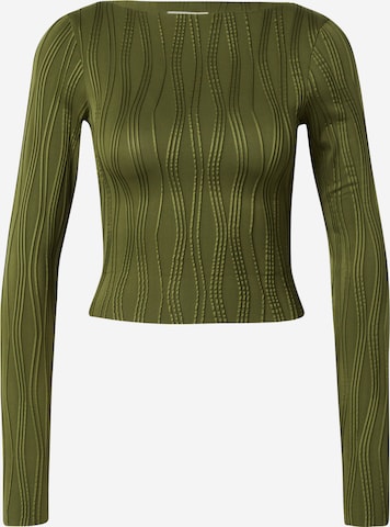 millane - Camisa 'Janina' em verde: frente