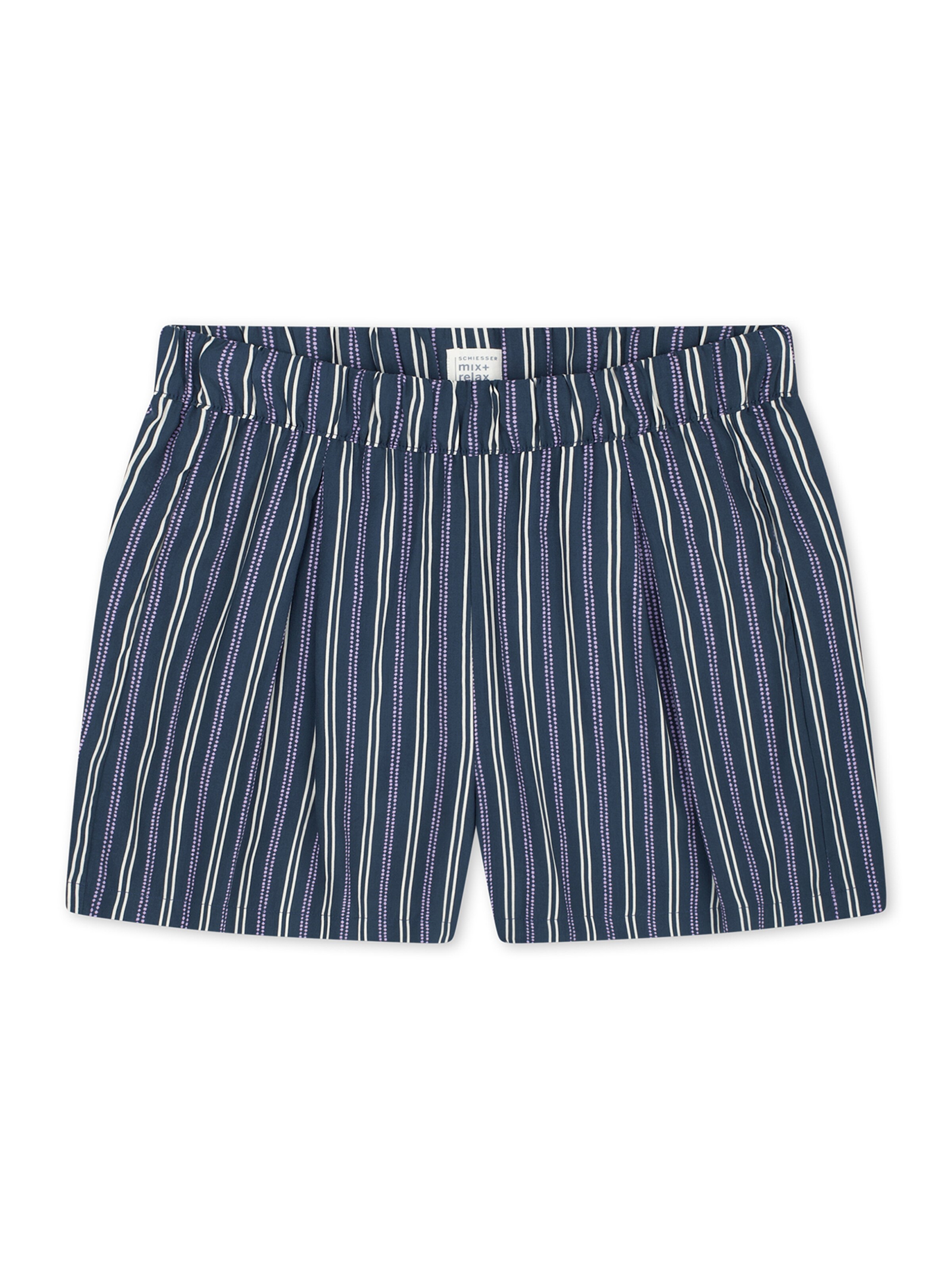 SCHIESSER Pyjamabroek ' Mix Relax ' in Blauw: voorkant