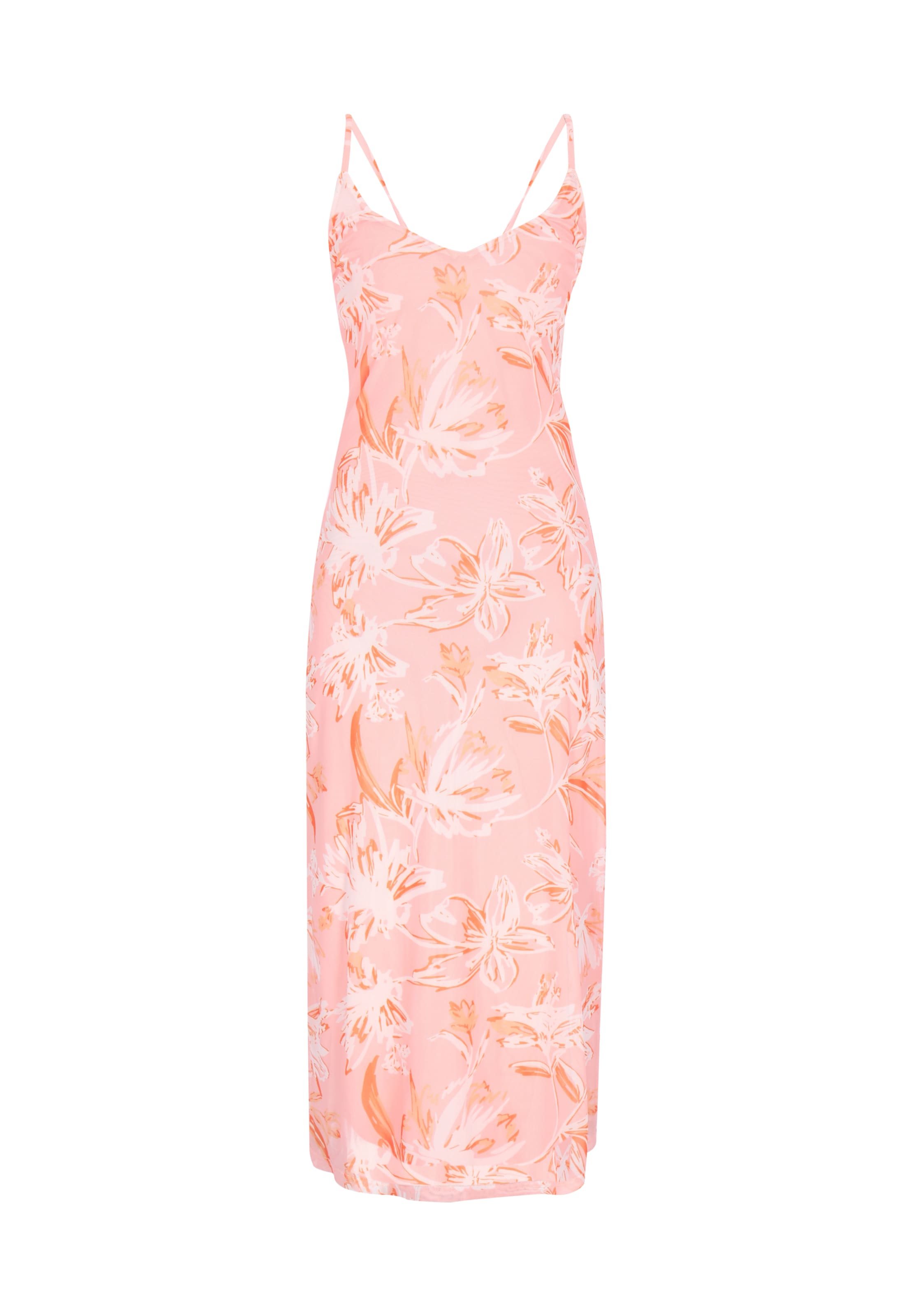 IZIA Dress in Orange: front