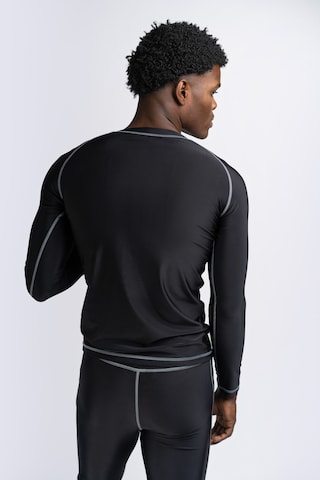 T-Shirt fonctionnel 'Mossburn' Benlee en noir