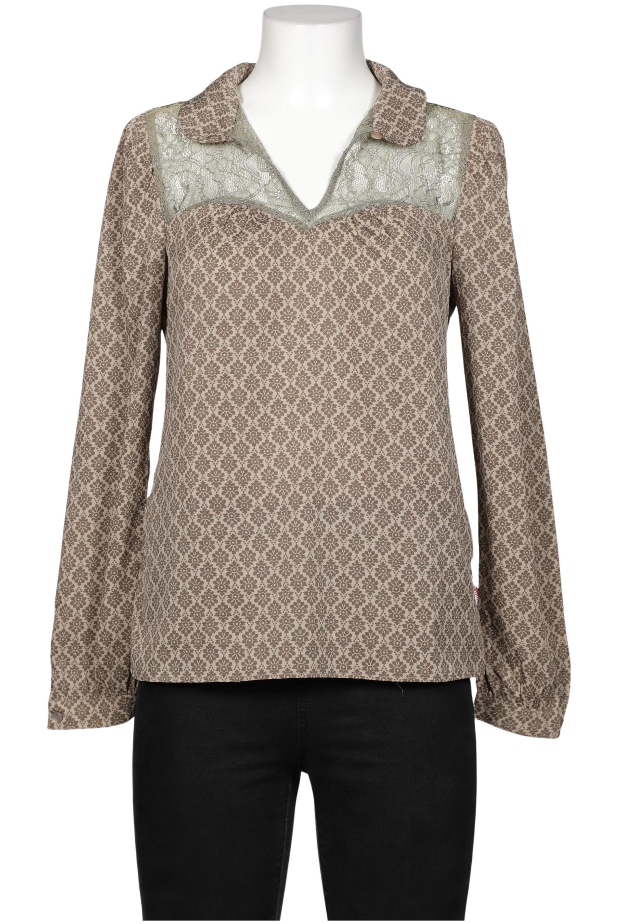 Blutsgeschwister Bluse M in Beige: Vorderseite