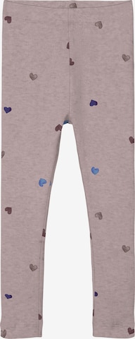 Skinny Leggings 'NMFNutti' NAME IT en violet : devant