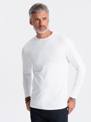 T-Shirt Ombre en blanc : devant