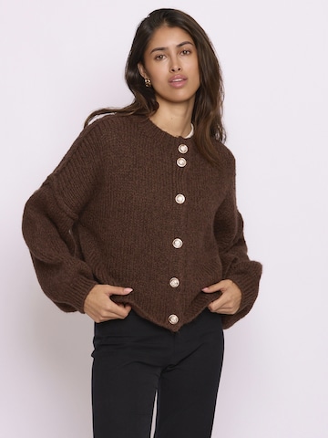 Lilavie Strickjacke ' Paulaa ' in Braun