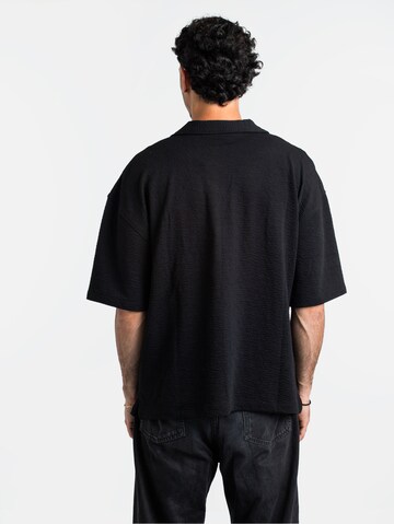 Pegador Comfort Fit Hemd in Schwarz