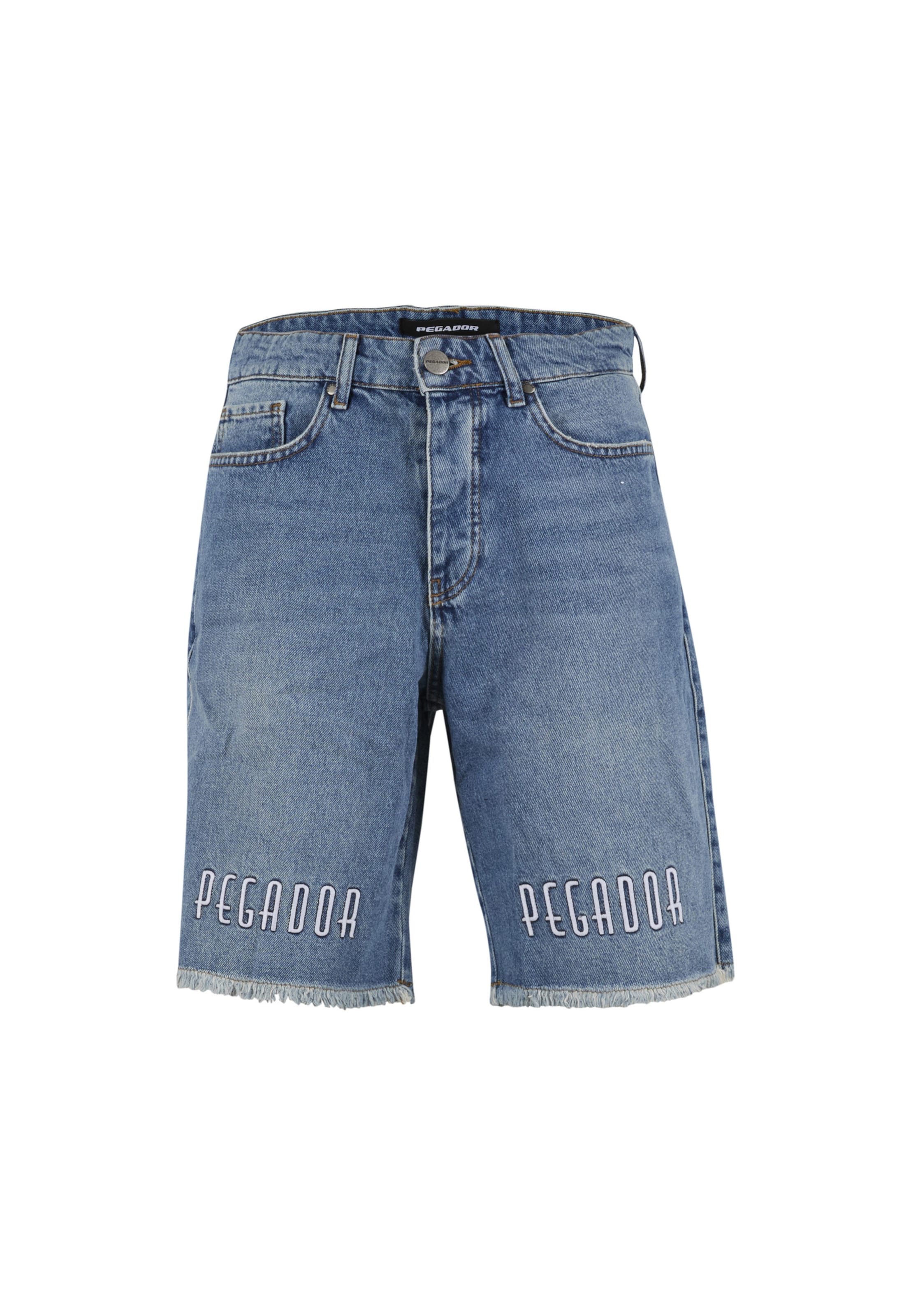 Pegador Shorts in blau, Produktansicht