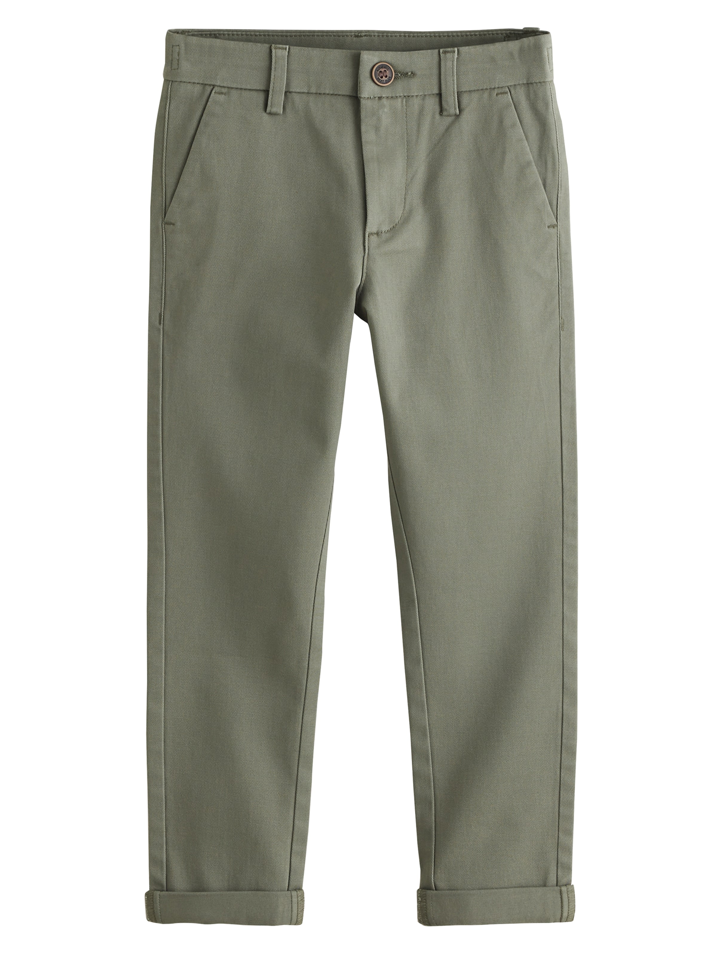 NextSlimfit Hlače - zelena boja: prednji dio