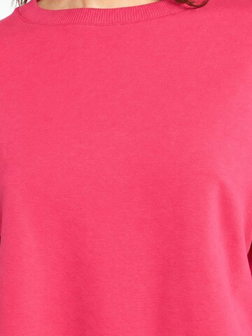 Sweat-shirt Ethiquet en rose
