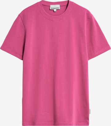 ARMEDANGELS Shirt 'Maarkos' in Roze: voorkant