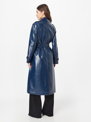 HUGO Red Between-seasons coat 'Mesendi' in Blue