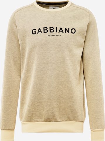 Gabbiano - Sudadera en beige: frente