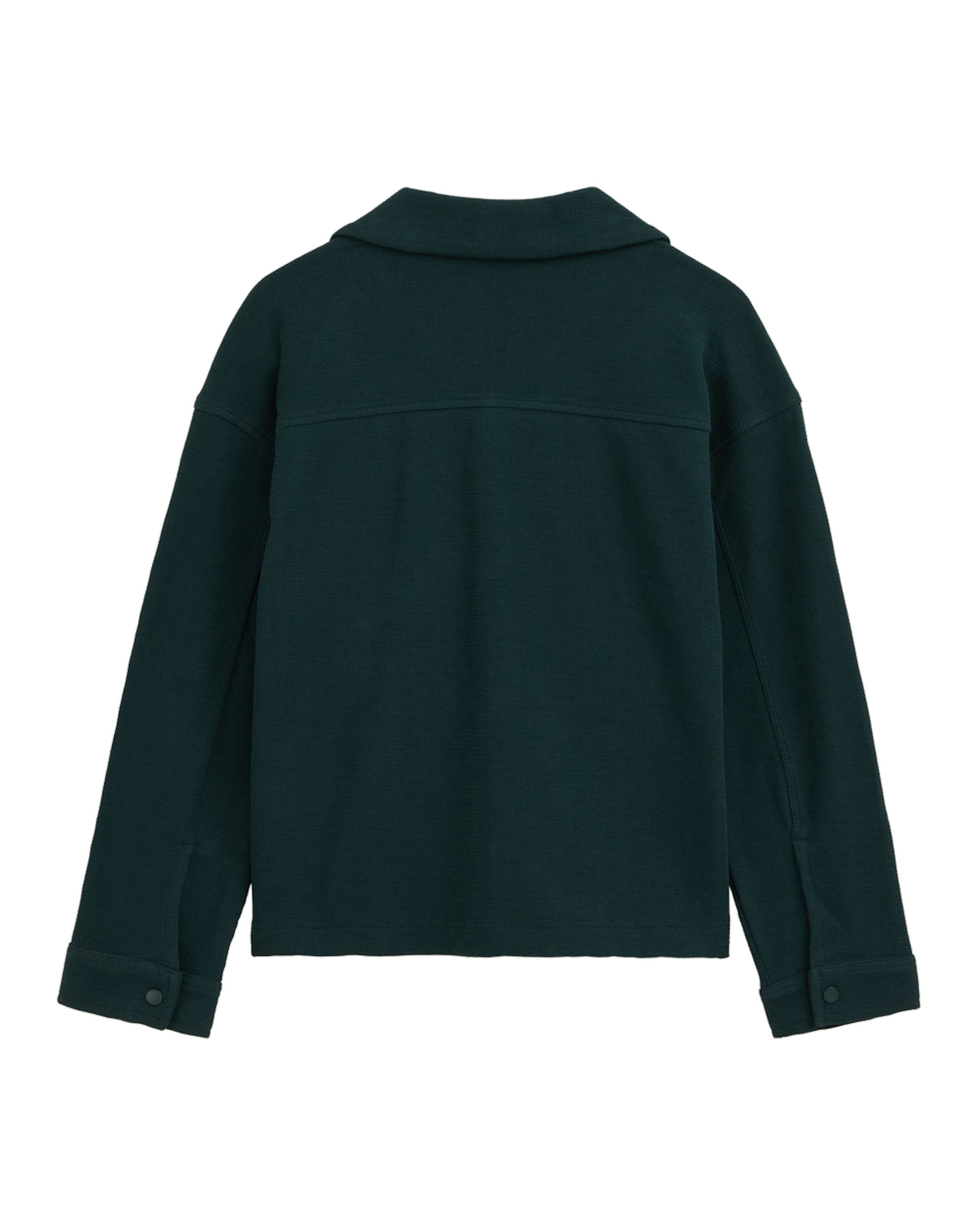 WE Fashion Rovný strih Košeľa - Zelená