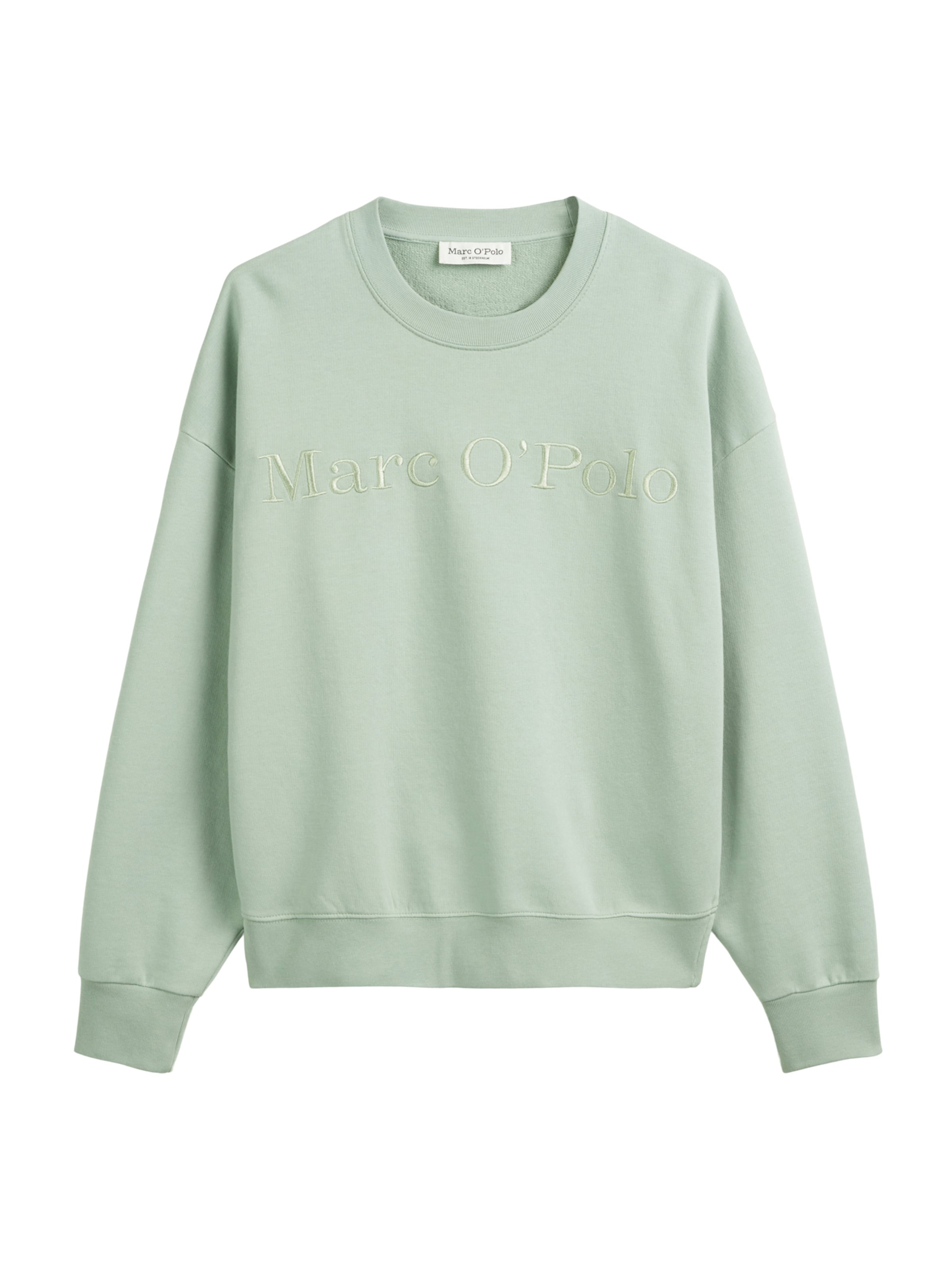 Marc O'Polo Sweatshirt in Green: front