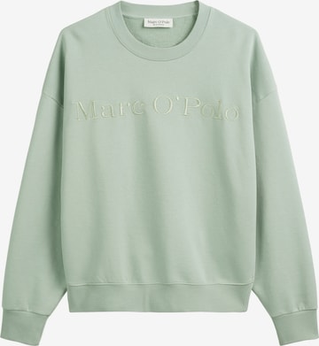 Marc O'Polo Bluzka sportowa w kolorze zielony: przód