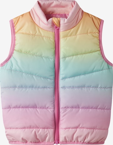 Gilet 'NMFMylane' NAME IT en rose : devant