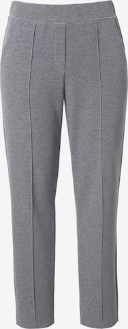 Ulla Popken Trousers in Grey: front