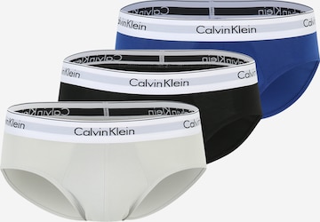 Calvin Klein Underwear Слип в синьо: отпред