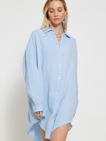 SASSYCLASSY Blouse 'lange Variante' in Blue
