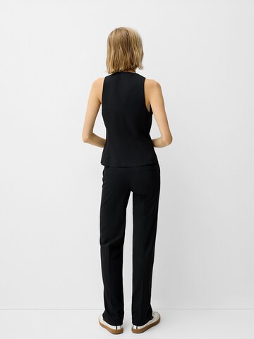 Bershka Suit Vest in Black