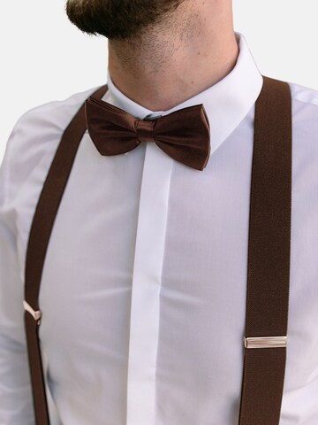 Massi Morino Suspenders in Brown