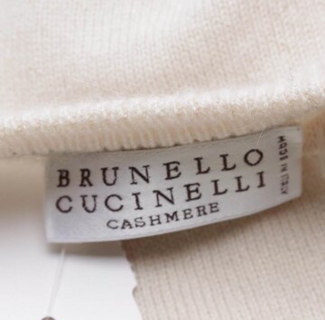 Brunello Cucinelli Pullover / Strickjacke M in Weiß