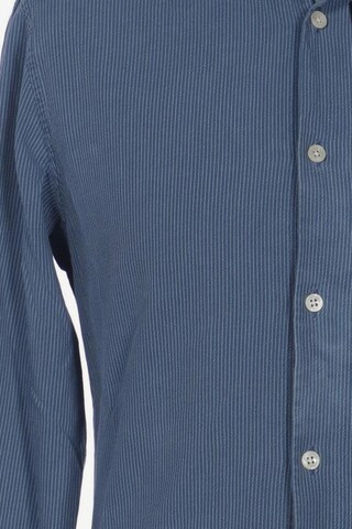 NN07 Button Up Shirt in M in Blue