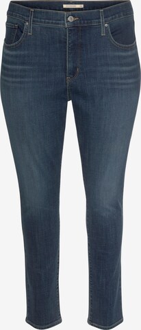 Levi's® Plus Skinny Jeans in Blue: front