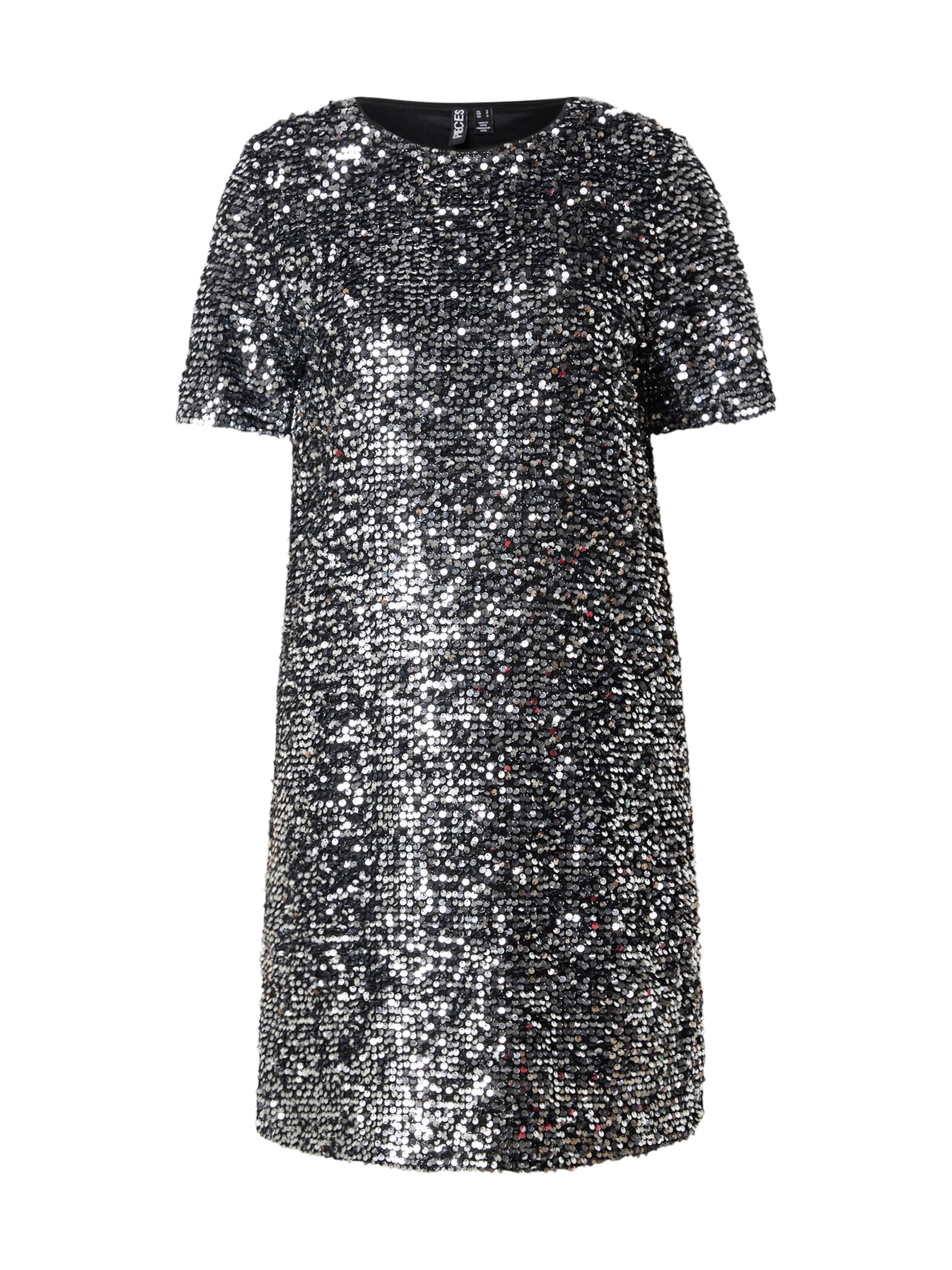 PIECES Φόρεμα κοκτέιλ 'PCSERENA' σε μαύρο: μπροστά