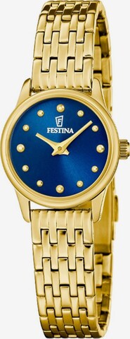 Montre à affichage analogique FESTINA en bleu : devant